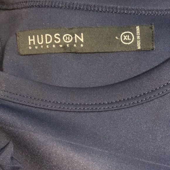 Hudson Outerwear Men’s Stars & Stripes 3D Navy Short Sleeve T-Shirt L - Picture 5 of 7